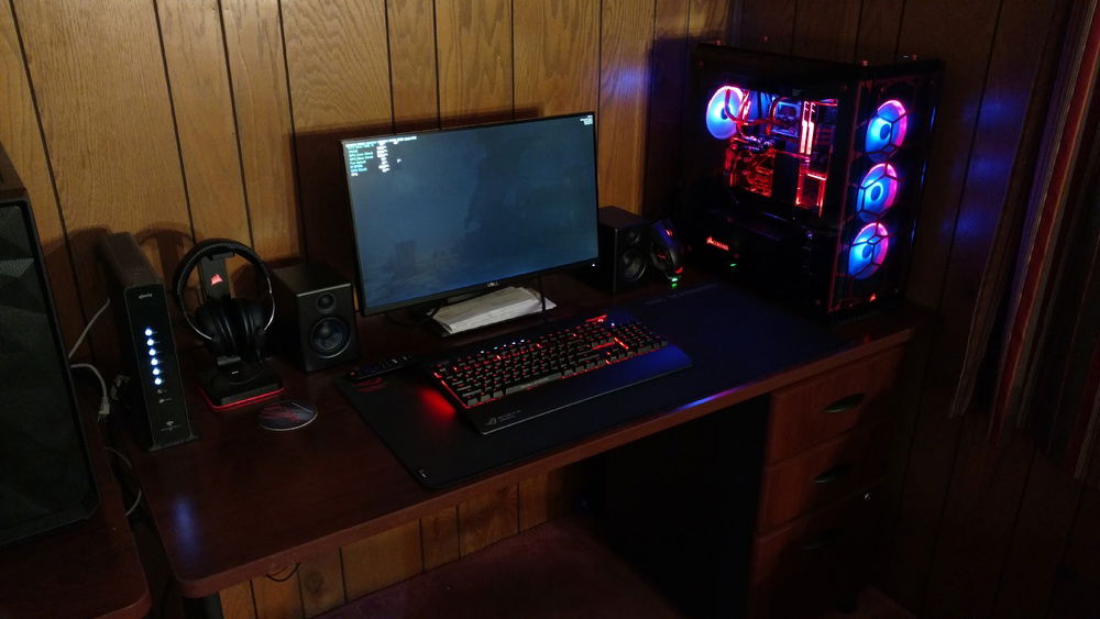 Gaming setup