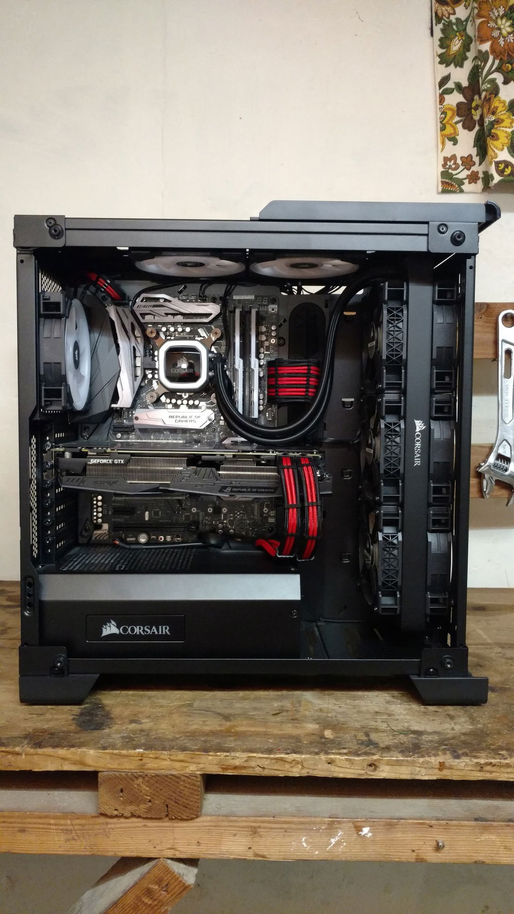 Build before the custom loop