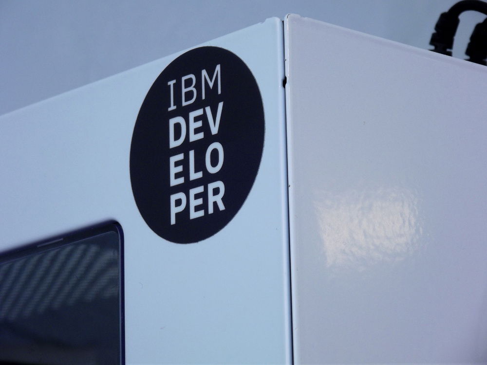 Sticker from IBM Drone Challenge