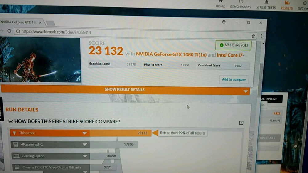 Original Firstrike run  (Jan 2018)