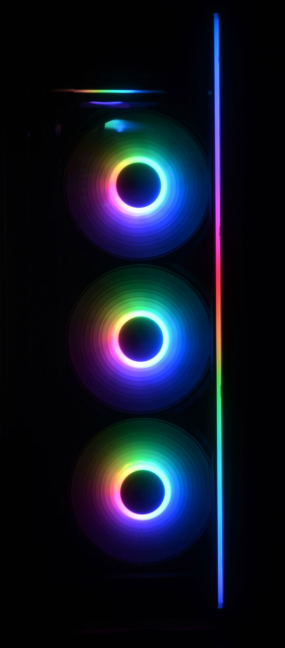 Front RGB Fans + LED Strip