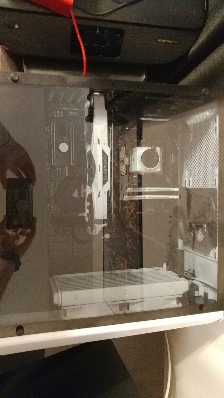 lights off right after building