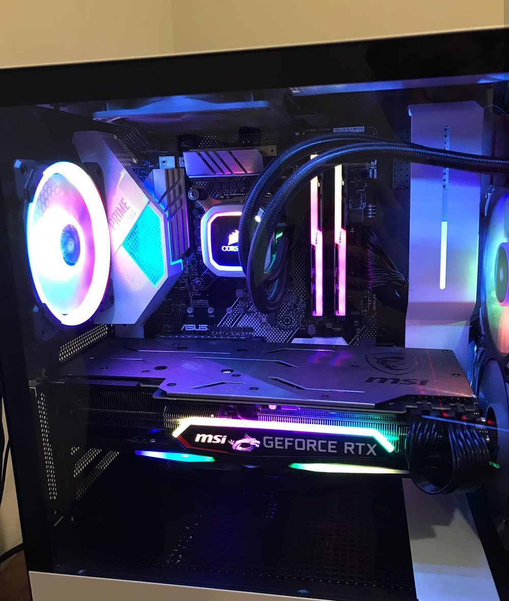 White and RGB Gaming Rig » builds.gg