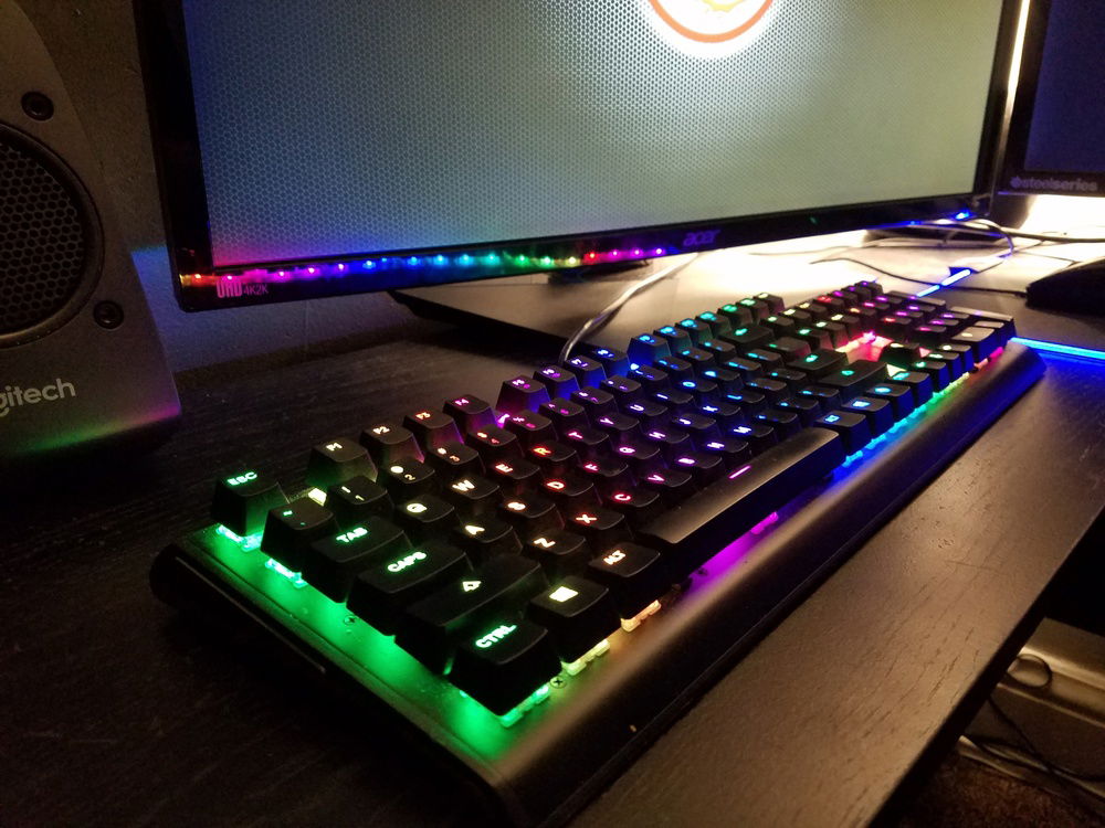 Closer picture of my keyboard. It's kind of dirty