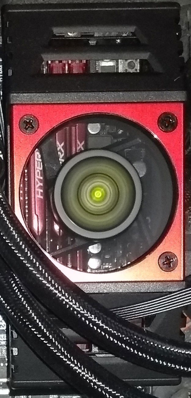 Corsair Vengance Ram Cooler just for the heck of it.