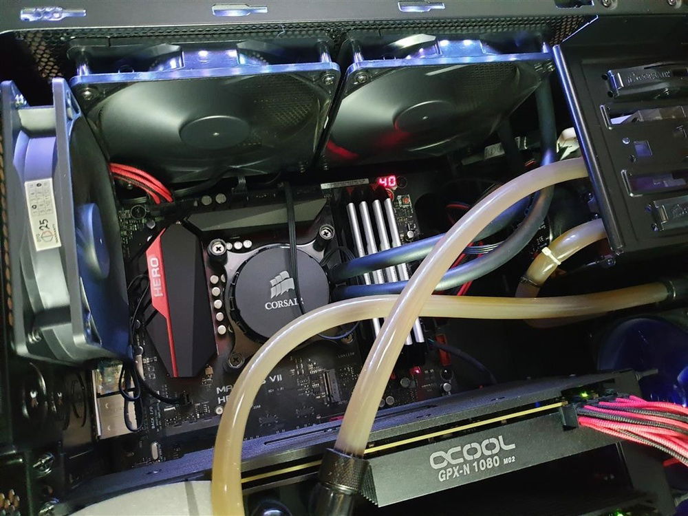 corsair h110 with i7-4790k beneath