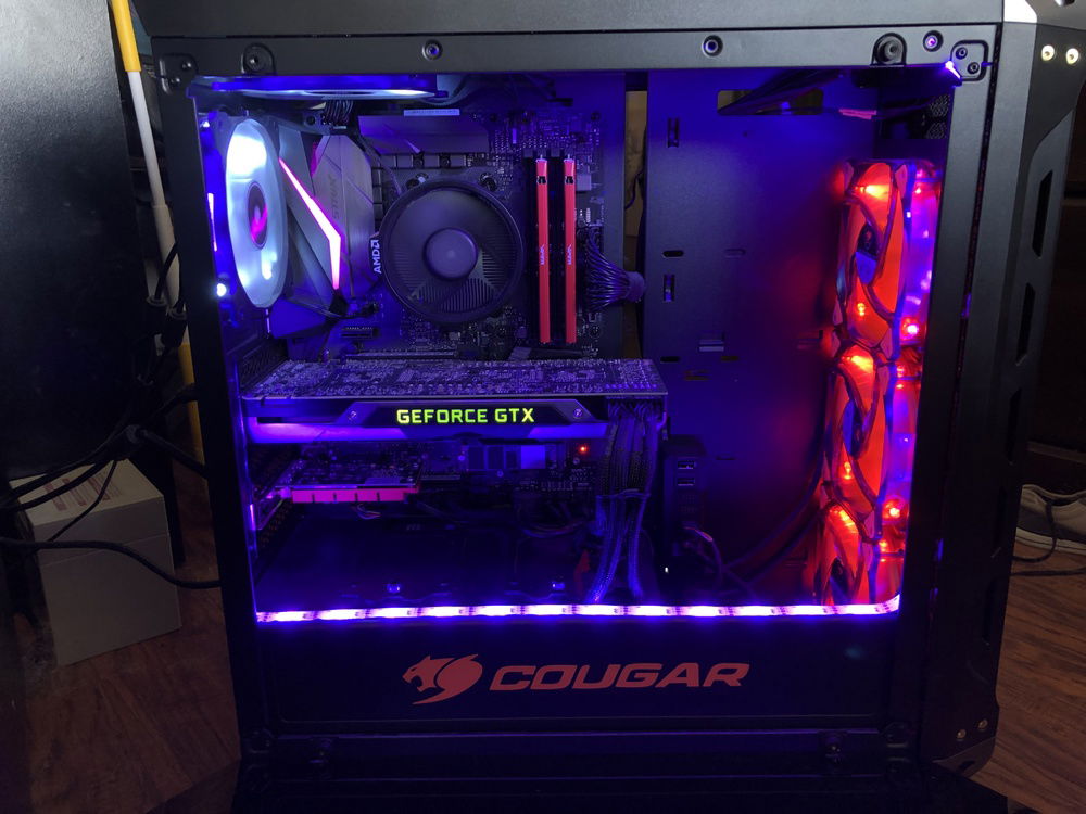 Open glass side