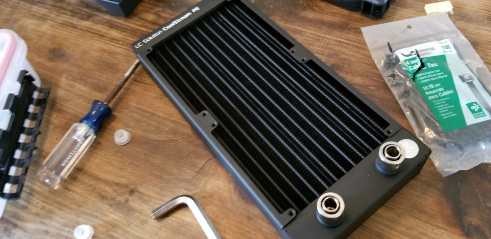 prepping the 240 for install