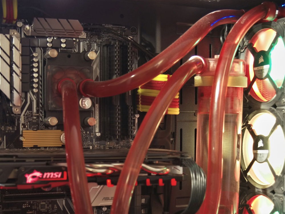 Top look of the top mess