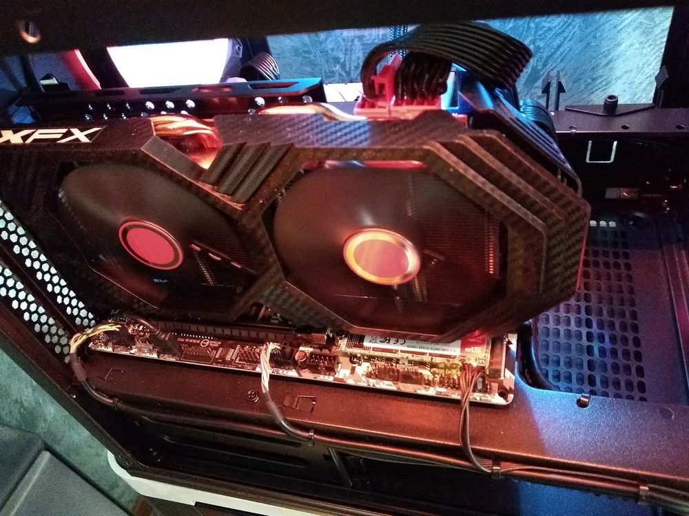 XFX Fatboy OC to 1640 on GPU and 2150 in memory