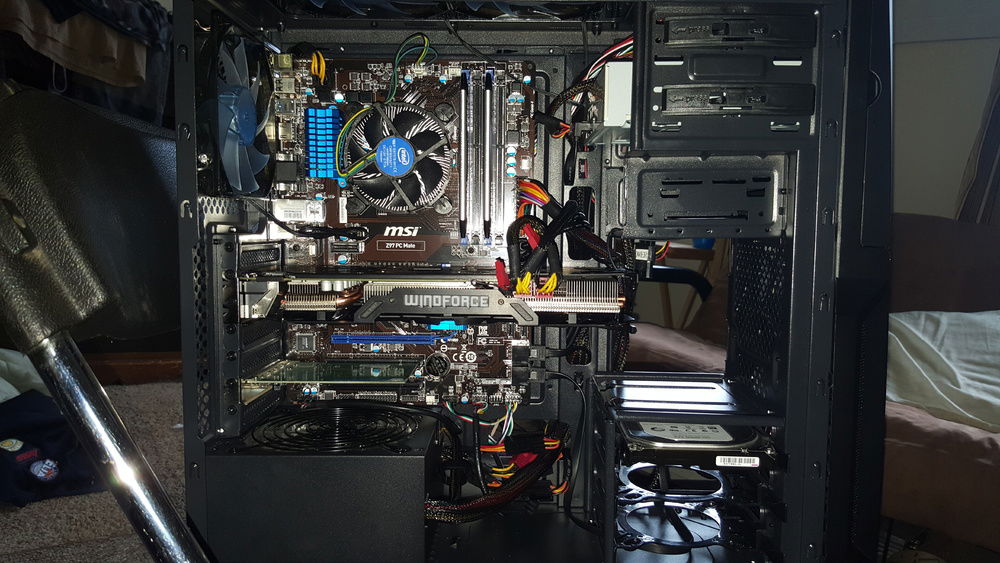 After I found out what cable management was...