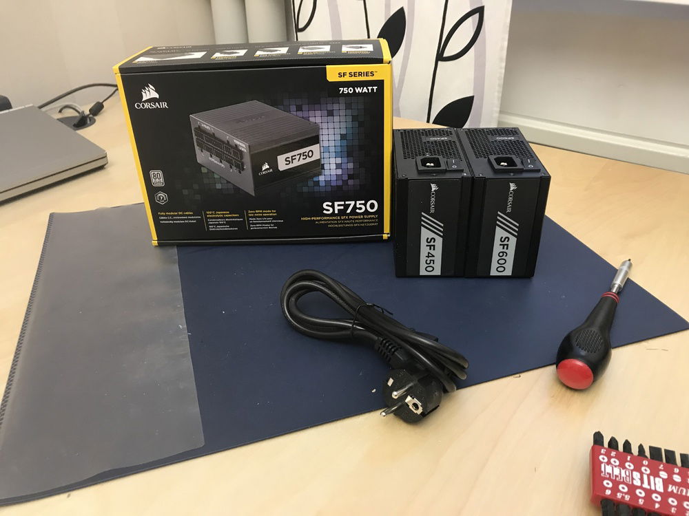 Some of the psu tested for this build