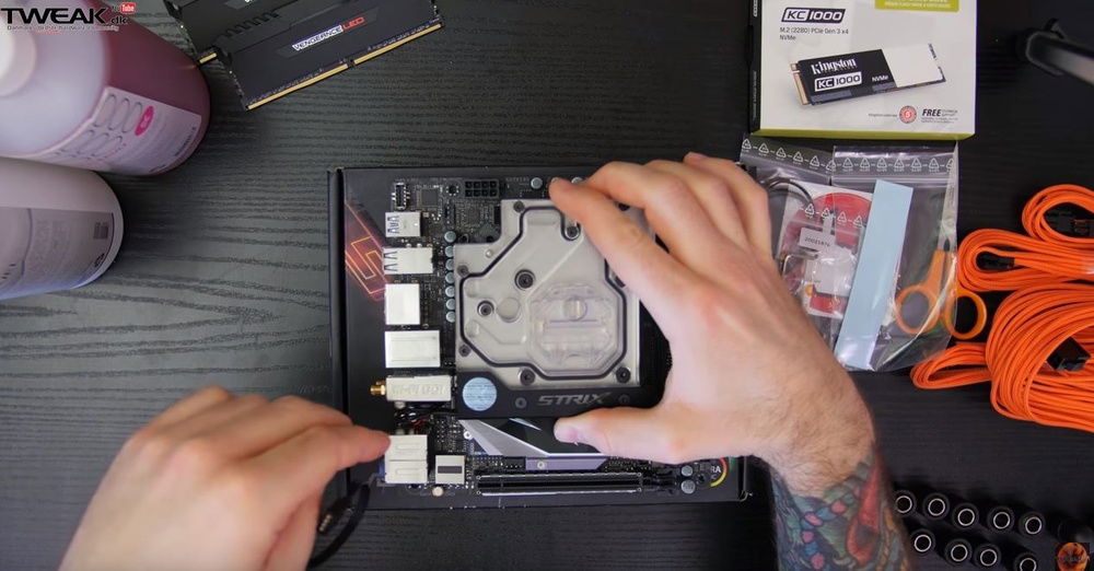 BUILDVLOG High End Gaming Build EK Build  Del 12