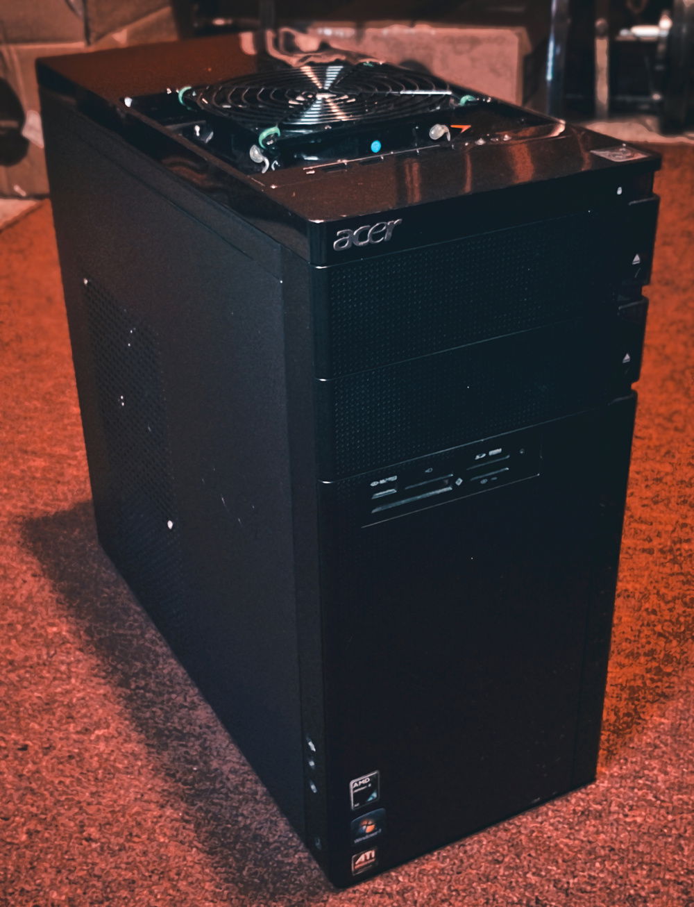 Finished w/ side panel