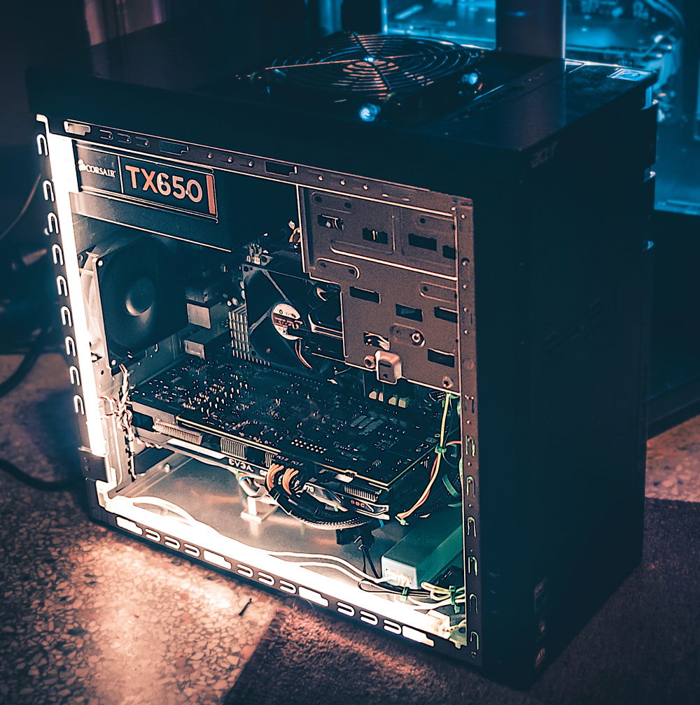 Finished w/o side panel