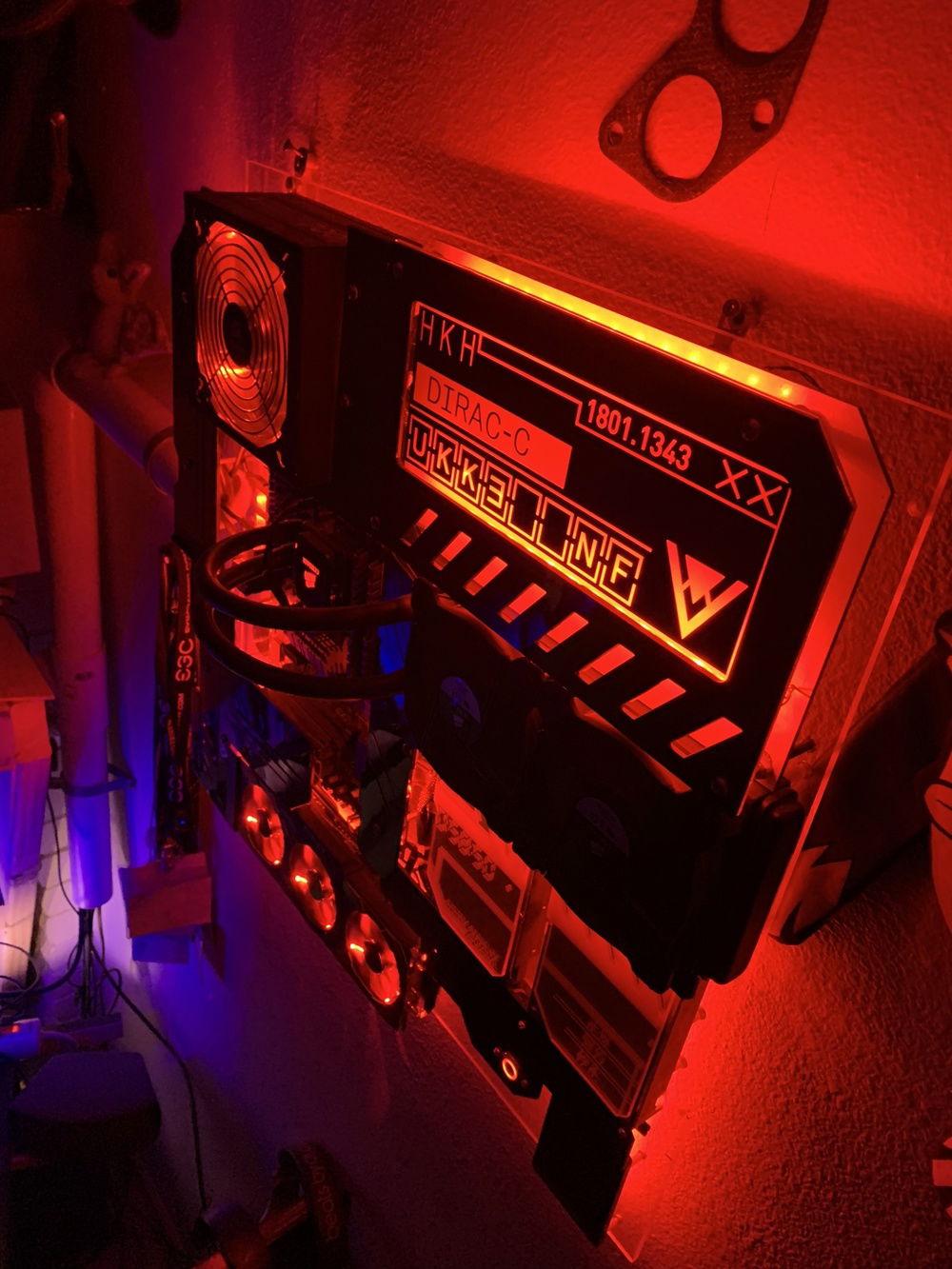 Illuminated build designator