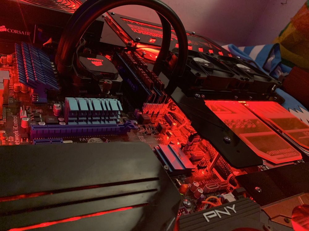 Close-up of panels and components