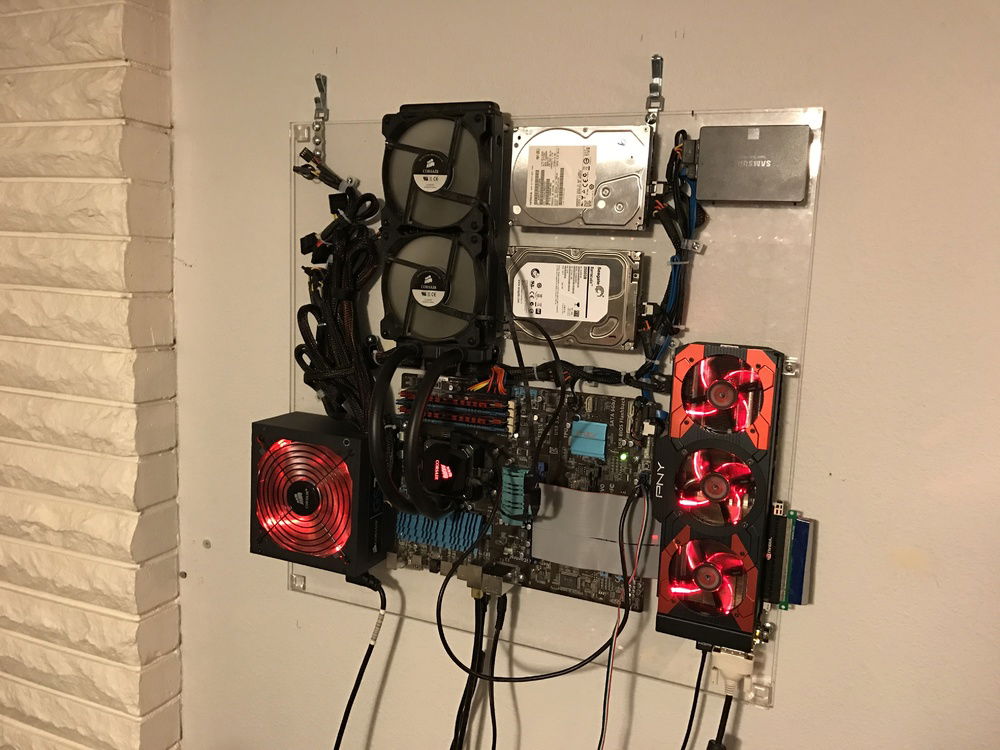 Initial wall-hanging and testing