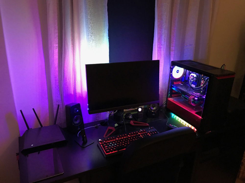 Full view of setup!