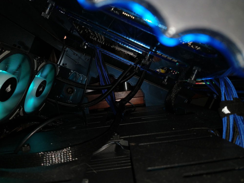 Best cable management I'm able to do so far.