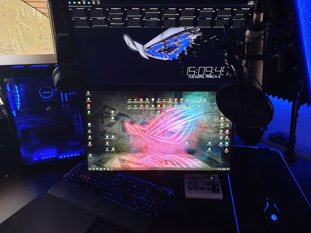 Whole setup
