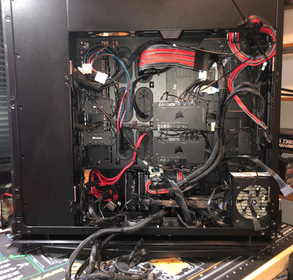 update 3/25/2019 having a hard time getting  the cable management to look clean