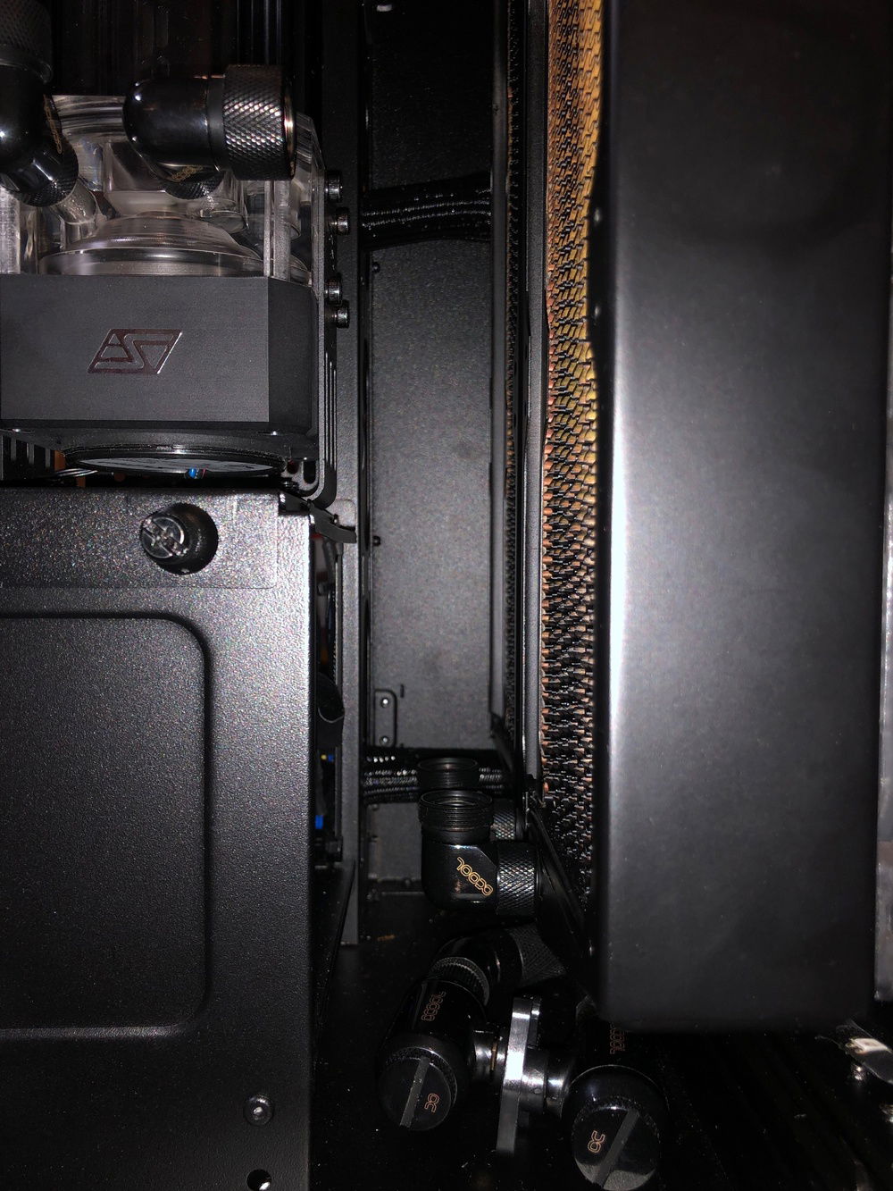 update 3/25/2019 added cable wraps to all wires that are visible inside to try and get them to blend in