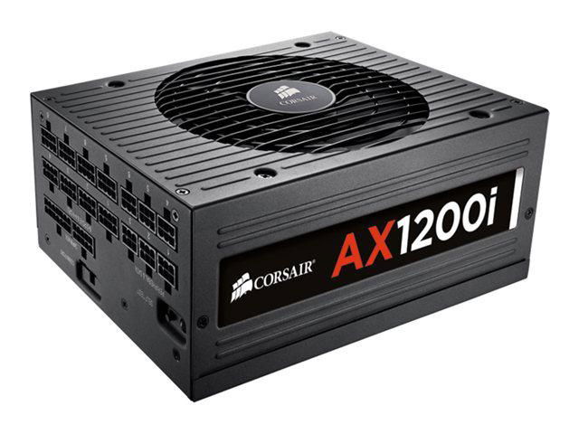 Corsair - 1200 W 80+ Platinum Certified Fully-Modular ATX Power Supply