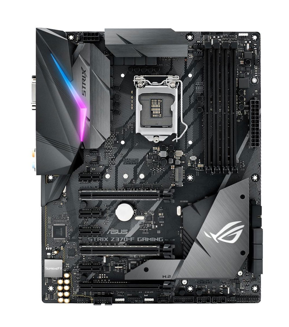 Asus - ROG STRIX Z370-F GAMING ATX LGA1151 Motherboard