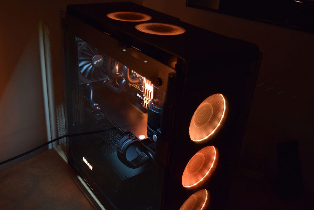 Top intake designed to match front intake.