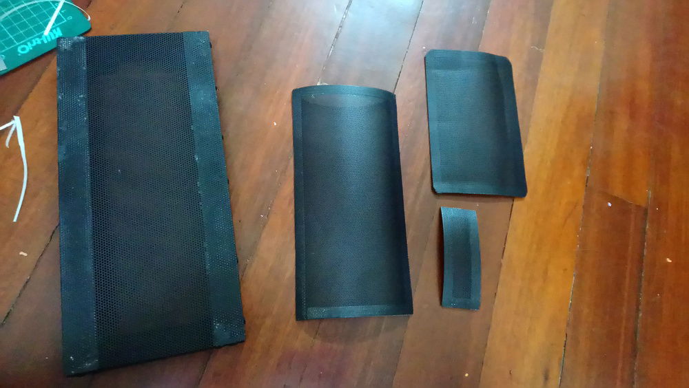 dust filter completed