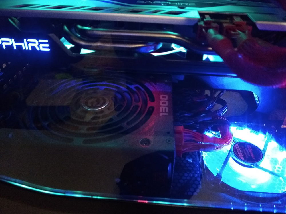 EVGA 1300w PSU transferred from a older fx 9590 gaming computer