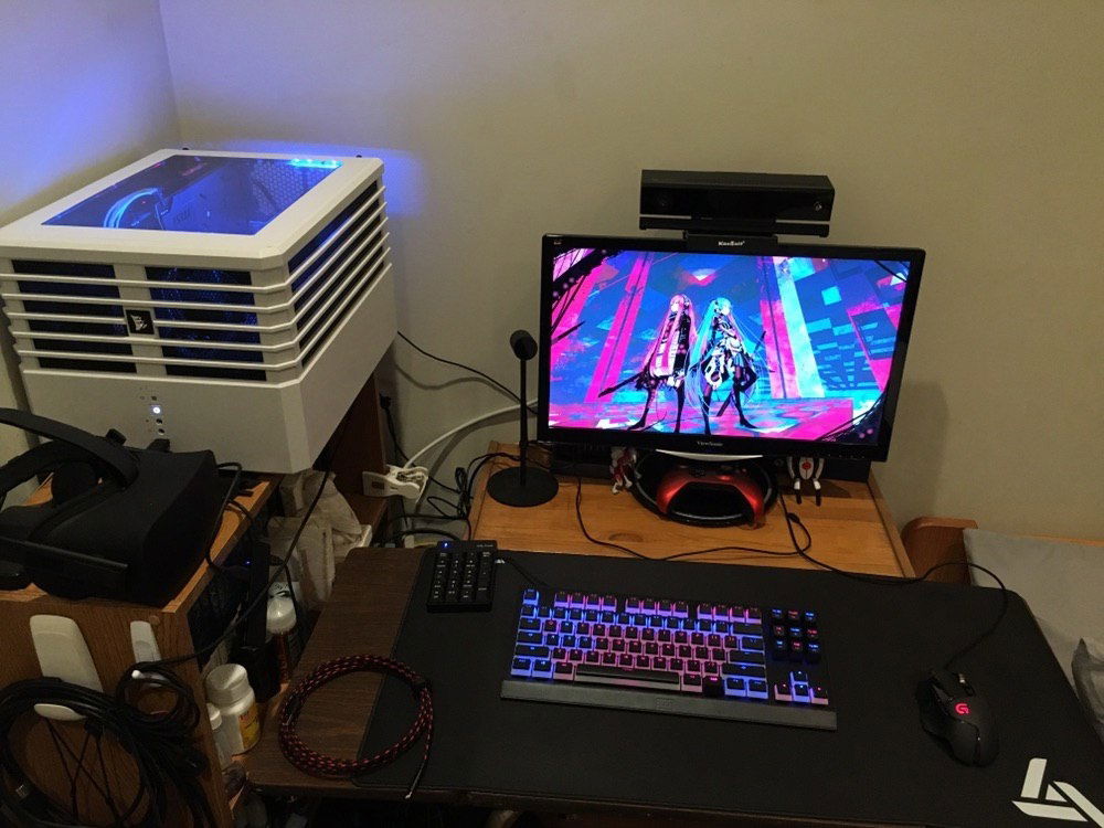 Two Tone Pink Blue, lighting,