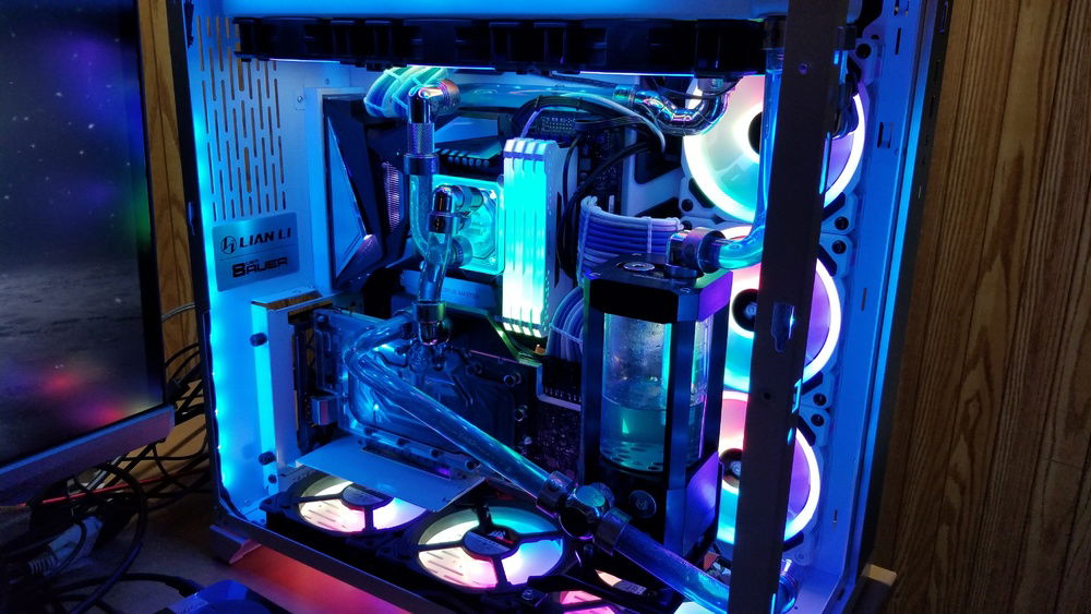 Initializing LEDs, defaults to unicorn puke mode.