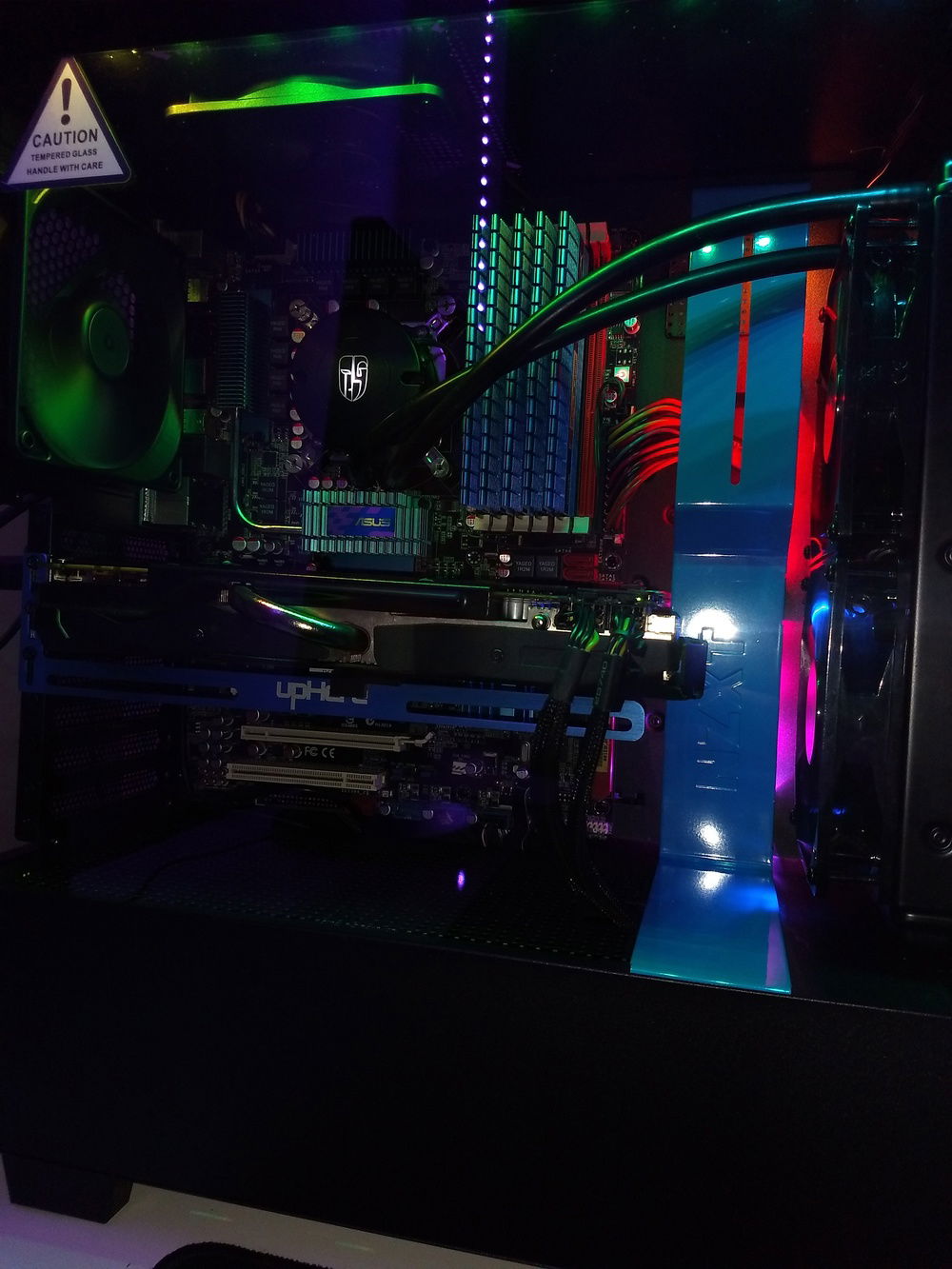 One pic with Flash on, thought it came out pretty cool.