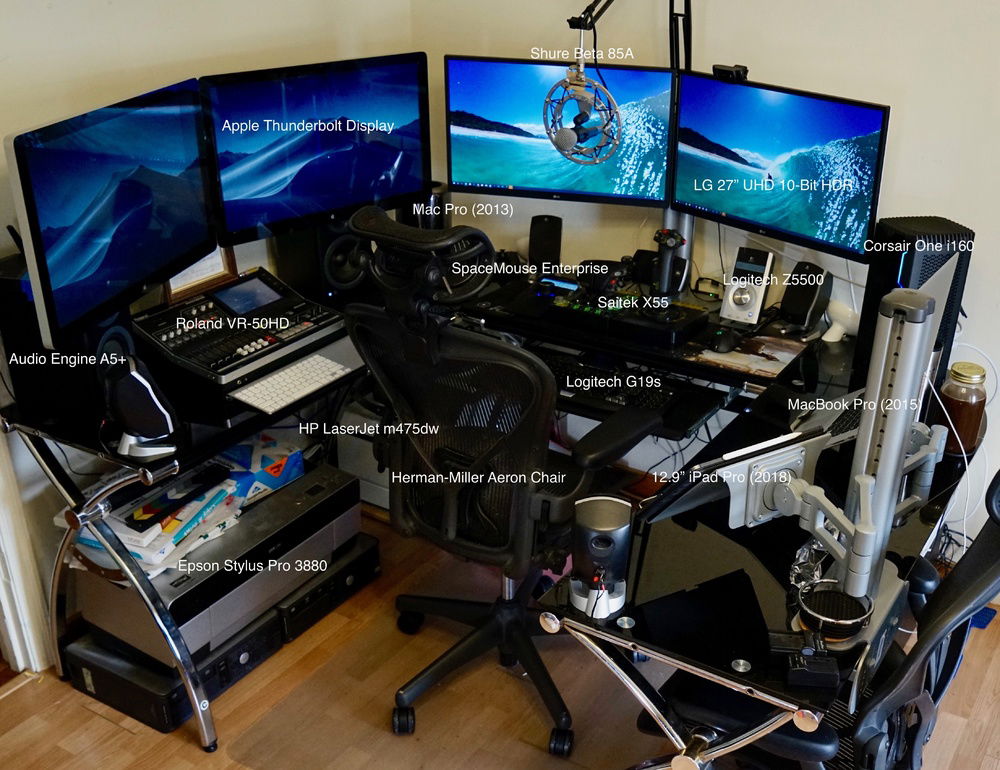 My Hackintosh/Gaming Setup. Also used as a  Studio for content  creation. : r/setups