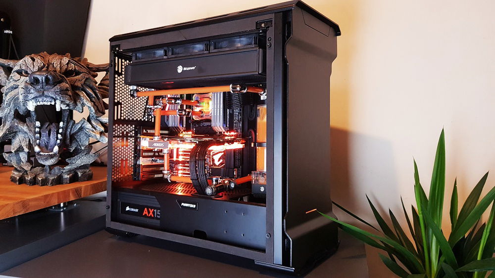 Full view-panel is removed to reduce glare