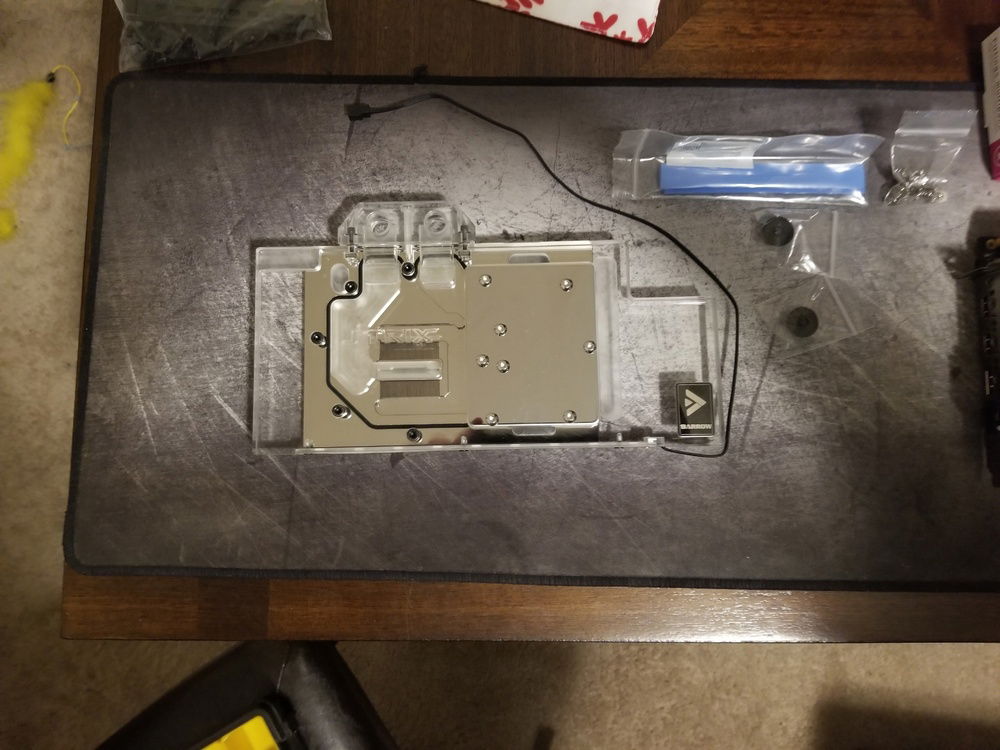 Managed to snag one of these Barrow blocks for my gpu. I liked the look a little more of this one over the EK block.