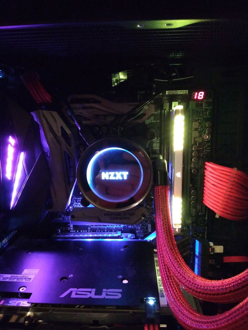 Testing new board, CPU, Ram