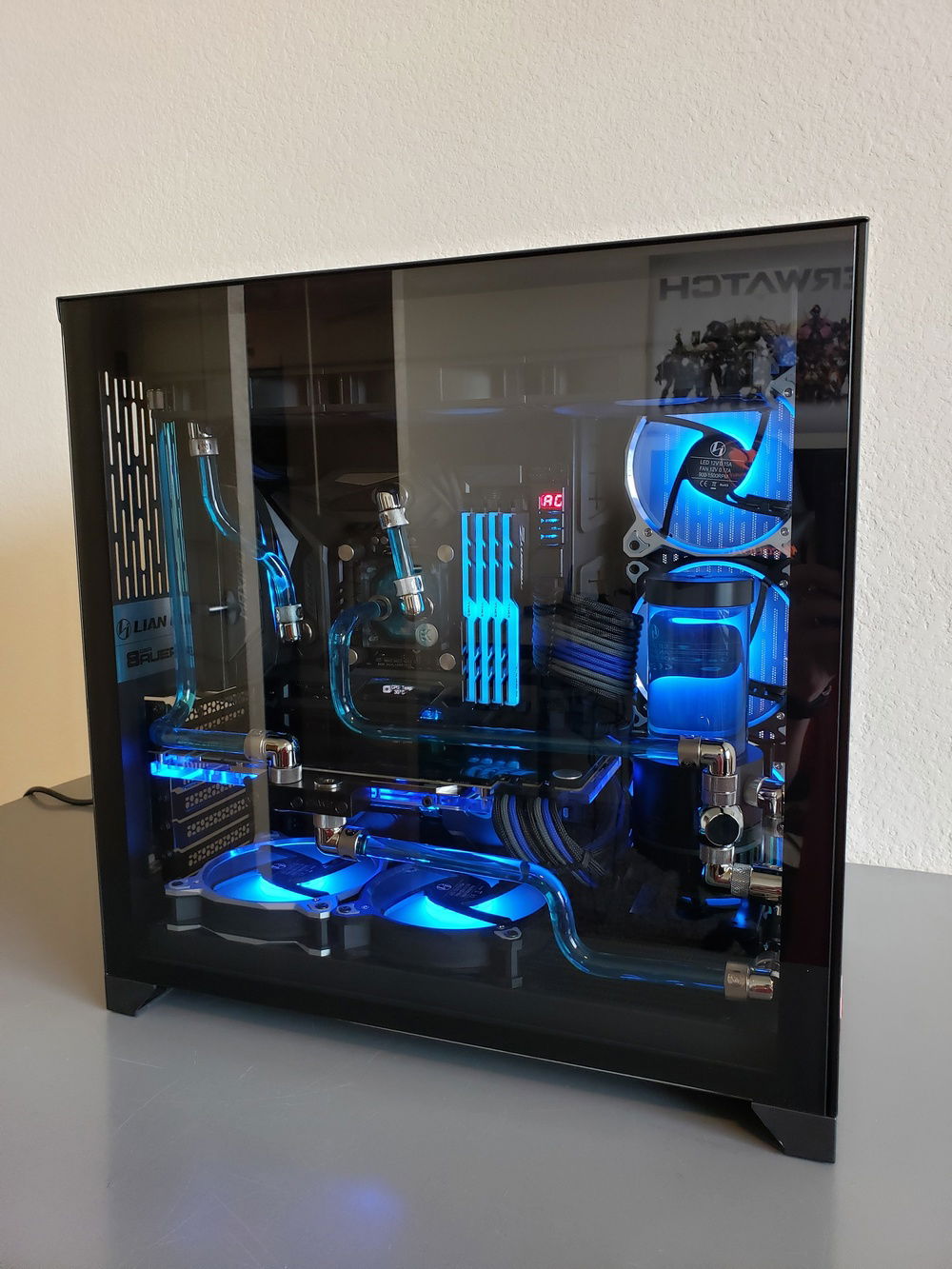 rgb + glass on