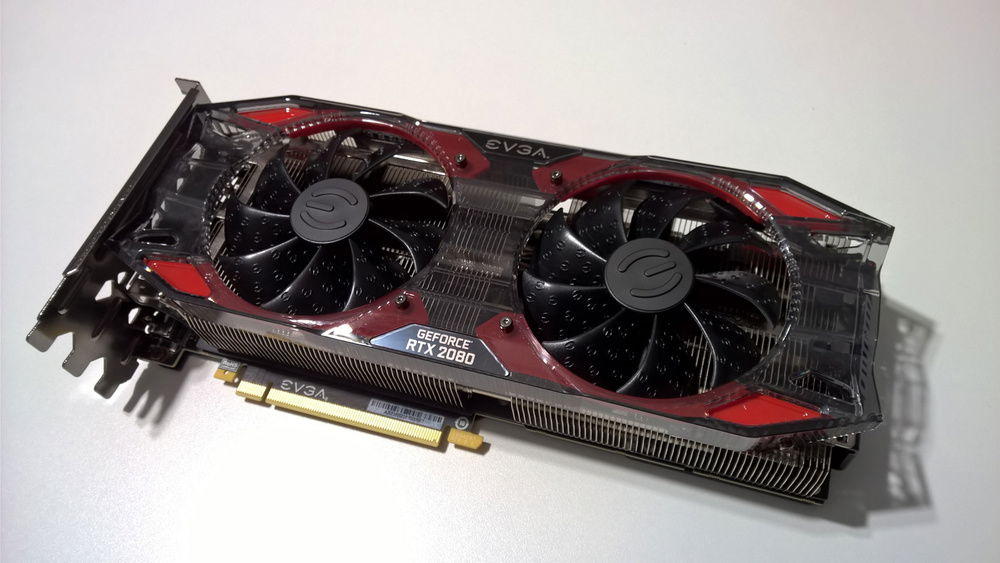 EVGA RTX 2080 XC2 Ultra
With installed red trim kit