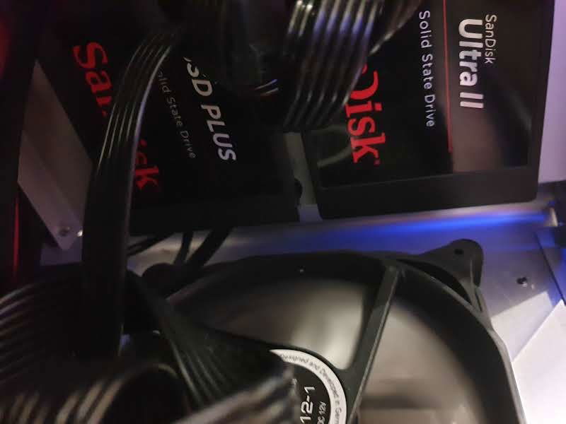 SSD's crammed inside