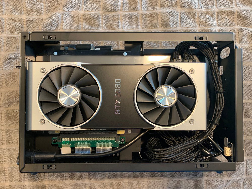 So I am not thrilled with the 2080. I originally built this rig with a MSI 1080 GamingX and it, quite frankly, performed better (in GTA, anyway).  Not sure if it is a driver issue or settings, or what, but I am probably going to return this card and put the 1080 back in it.