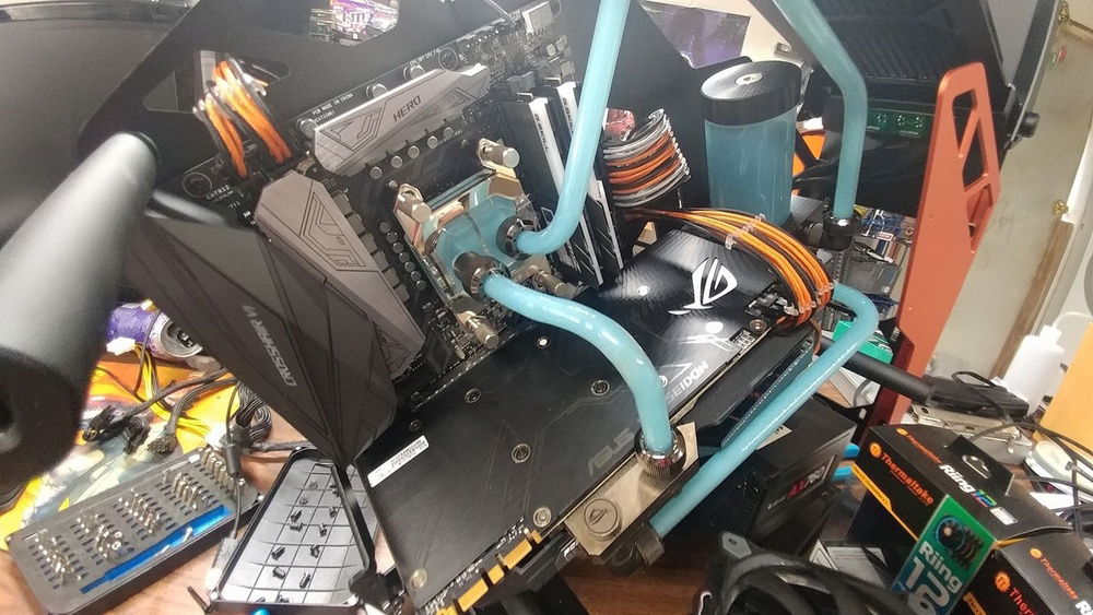 This was the first design of this build with the 1080ti