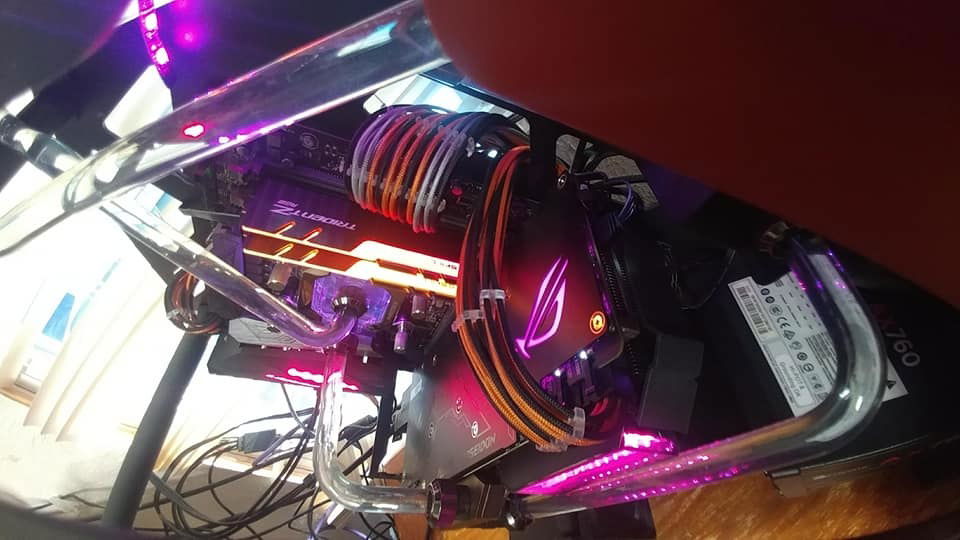 Had to flush out the Primochill Vue fluid