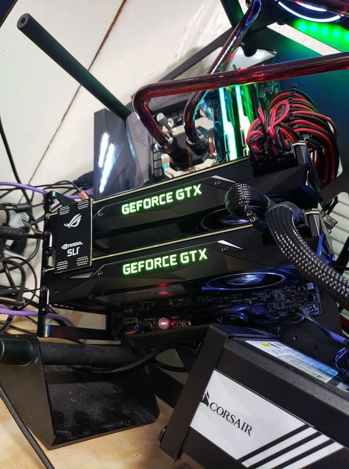 I was debating running the Titans in sli but had use for the card in another build and the one did great for what I needed it for.