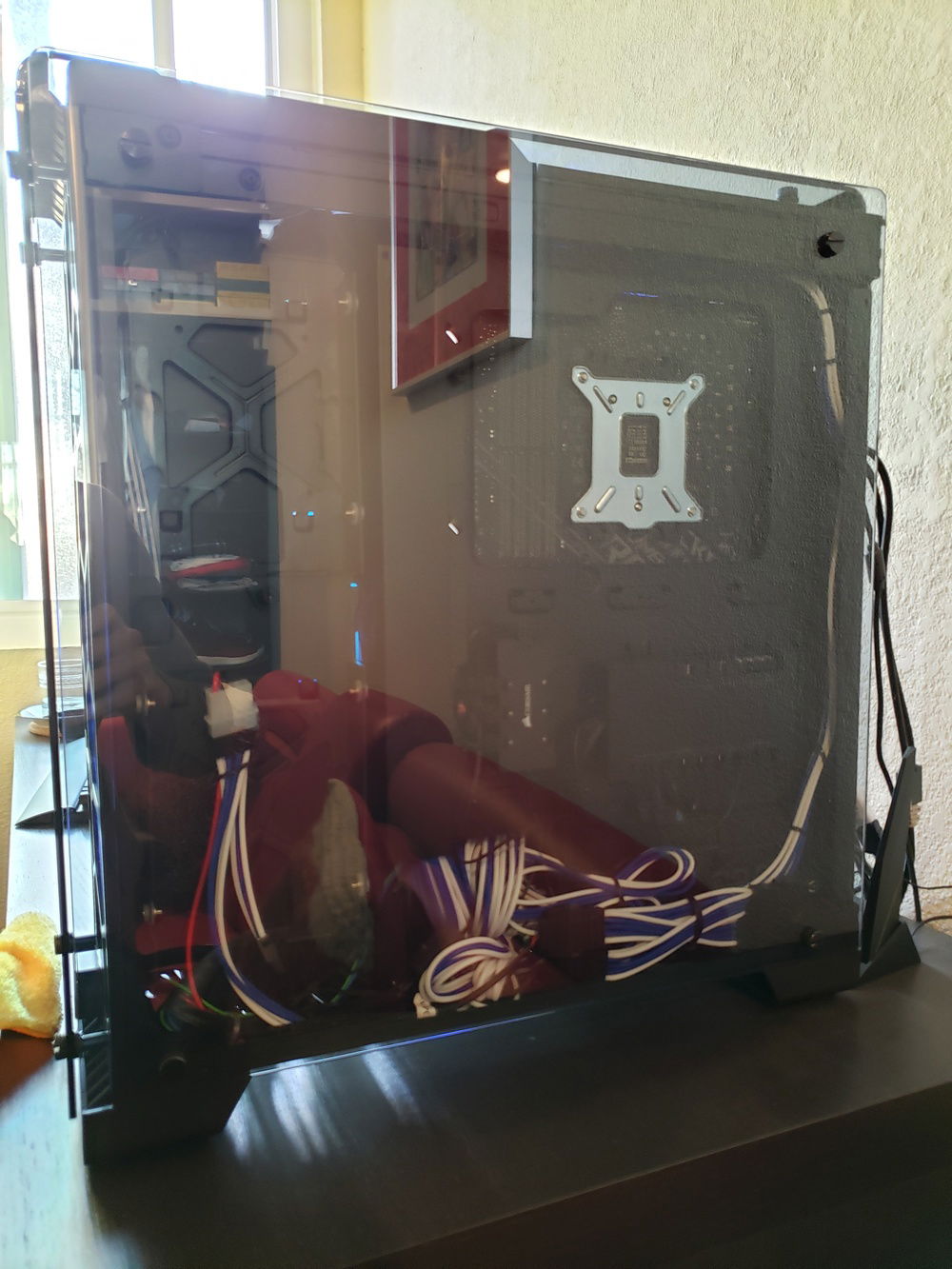 Had to make sure the cable management was on point!