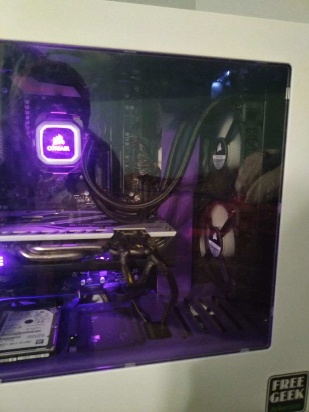 Right after the AIO was installed.