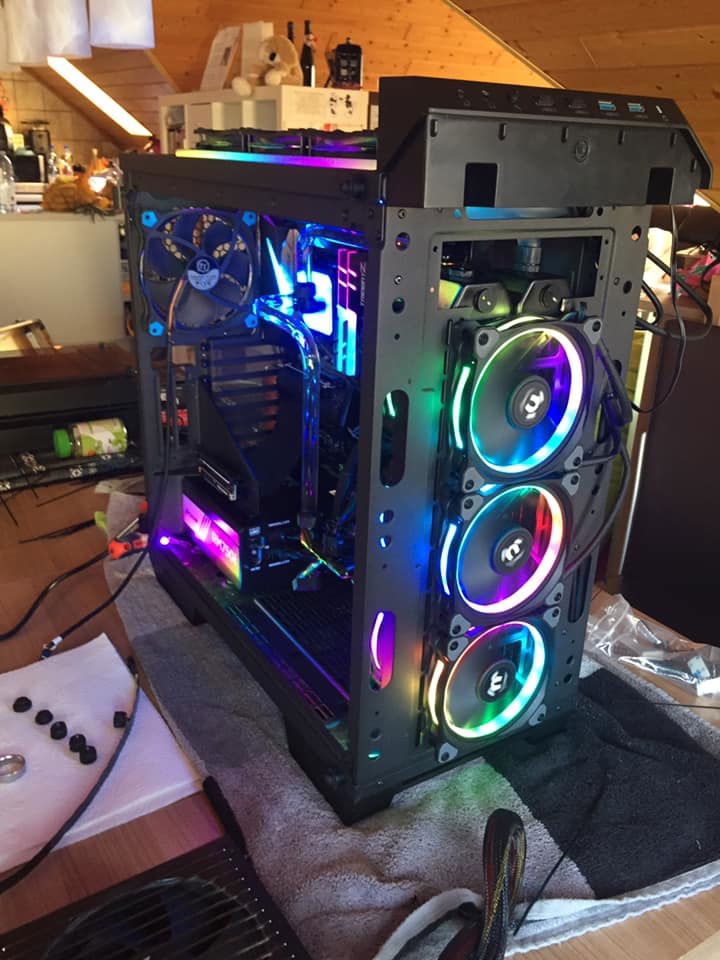 First time startup after installing all new RGB stuff