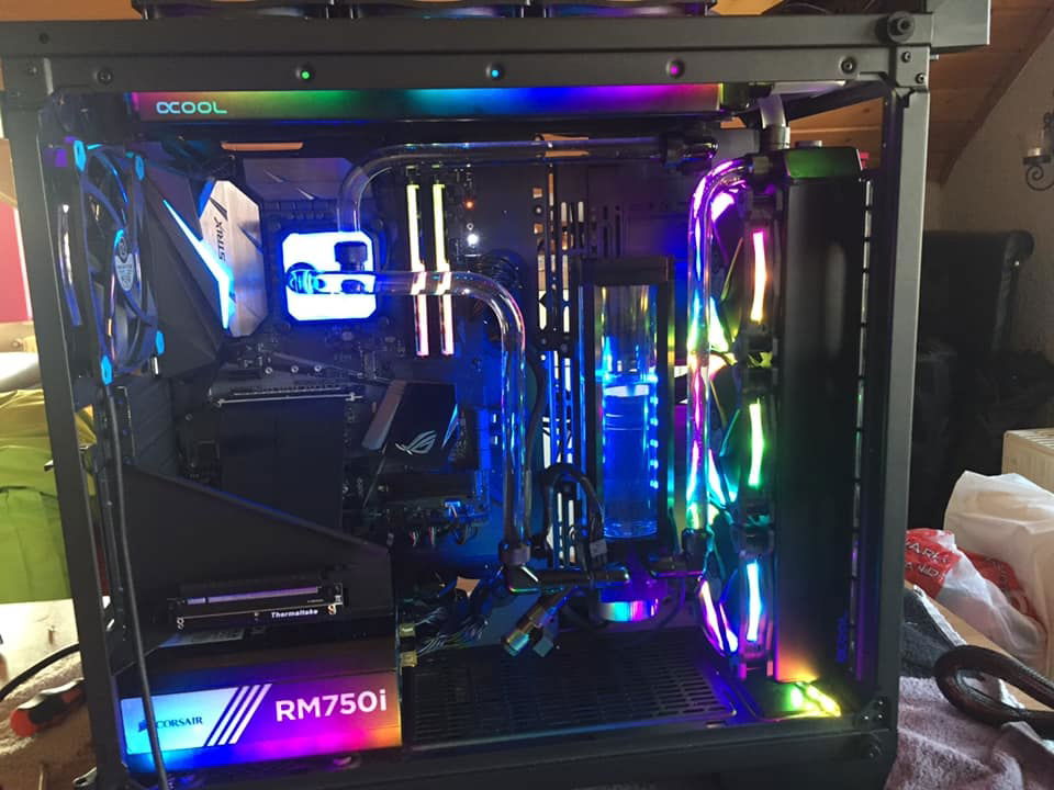 First time startup after installing all new RGB stuff